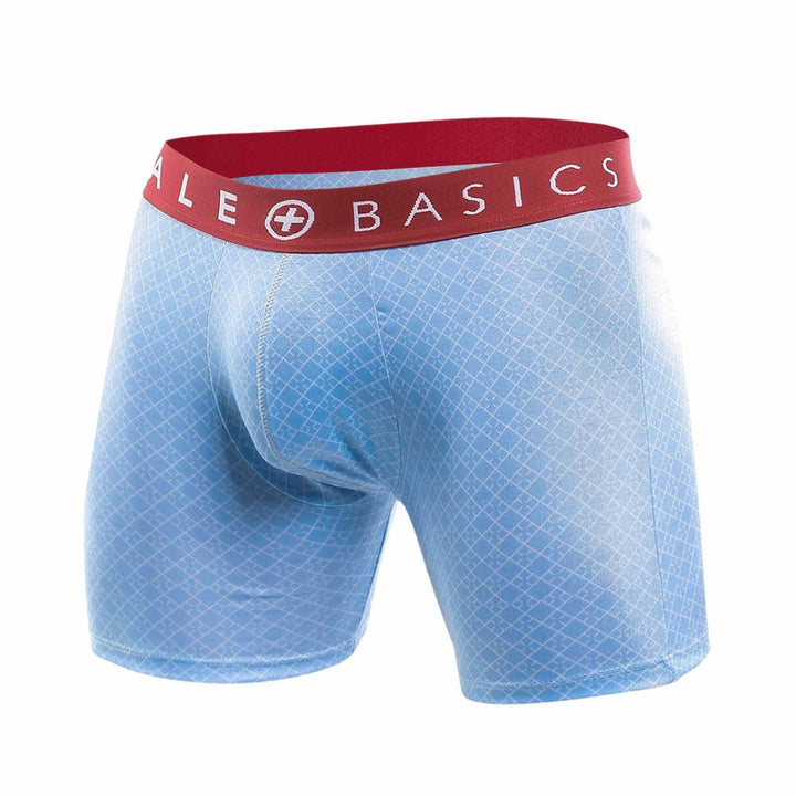 MaleBasics Men’s Boxer Briefs 3-Pack - Comfortable Printed Cotton Underwear