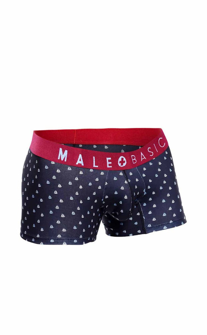 MaleBasics 3-Pack Men’s Trunk Boats – Breathable Cotton Stretch Underwear