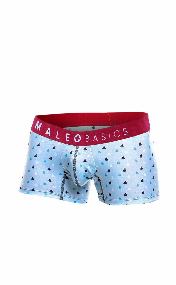 MaleBasics 3-Pack Men’s Trunk Boats – Breathable Cotton Stretch Underwear