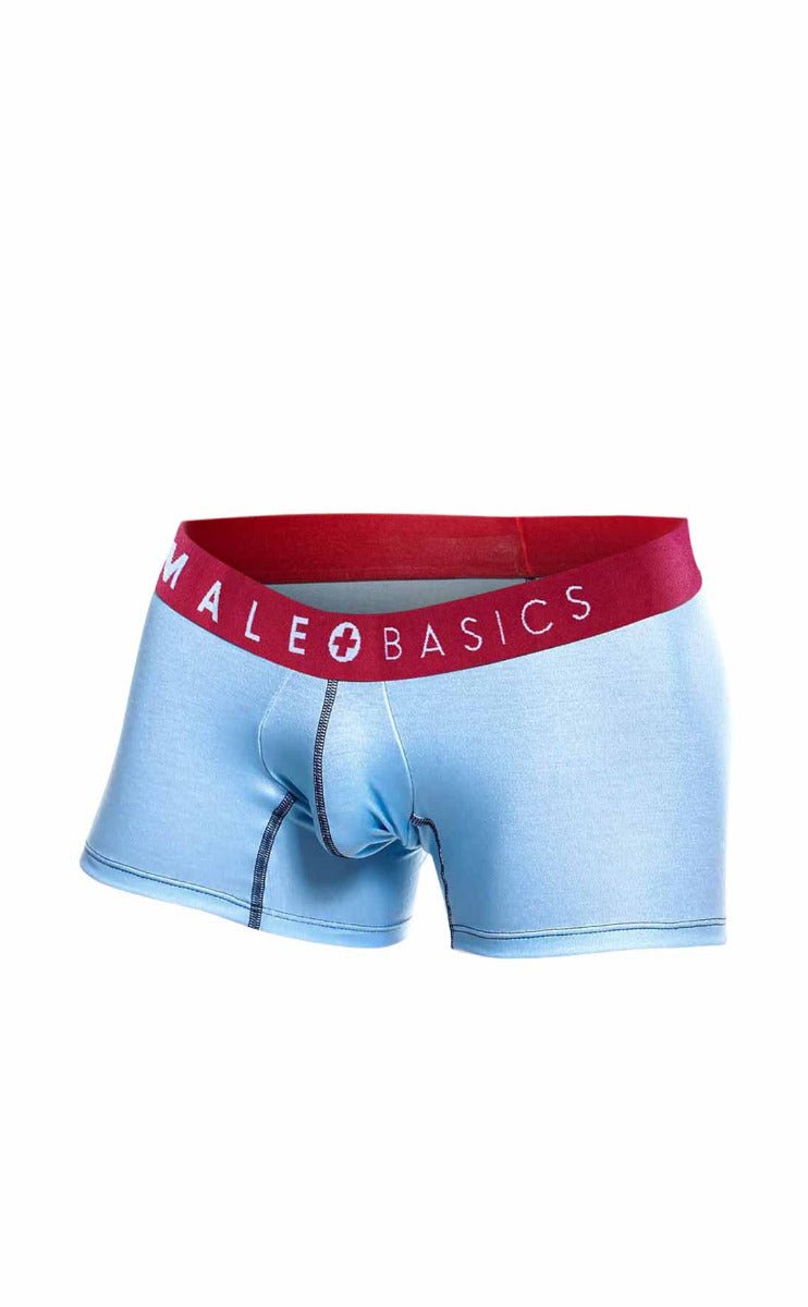 MaleBasics 3-Pack Men’s Trunk Boats – Breathable Cotton Stretch Underwear