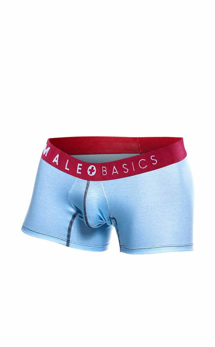 MaleBasics 3-Pack Men’s Trunk Boats – Breathable Cotton Stretch Underwear