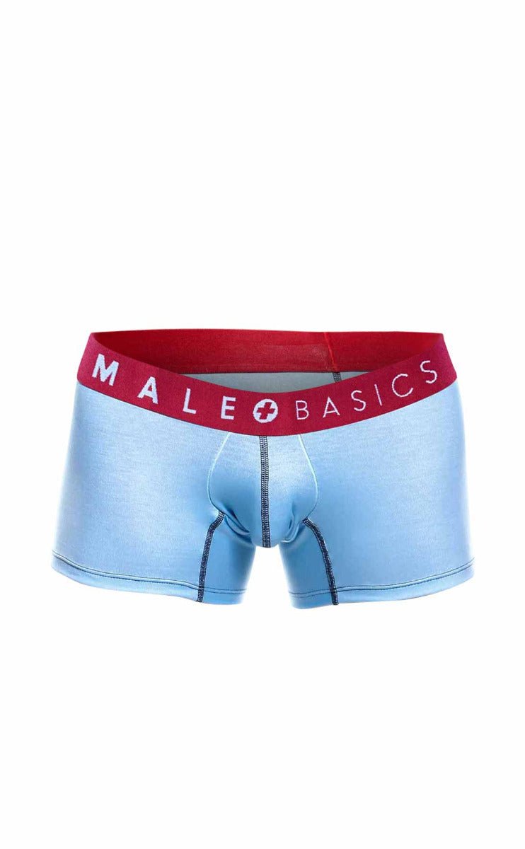 MaleBasics 3-Pack Men’s Trunk Boats – Breathable Cotton Stretch Underwear