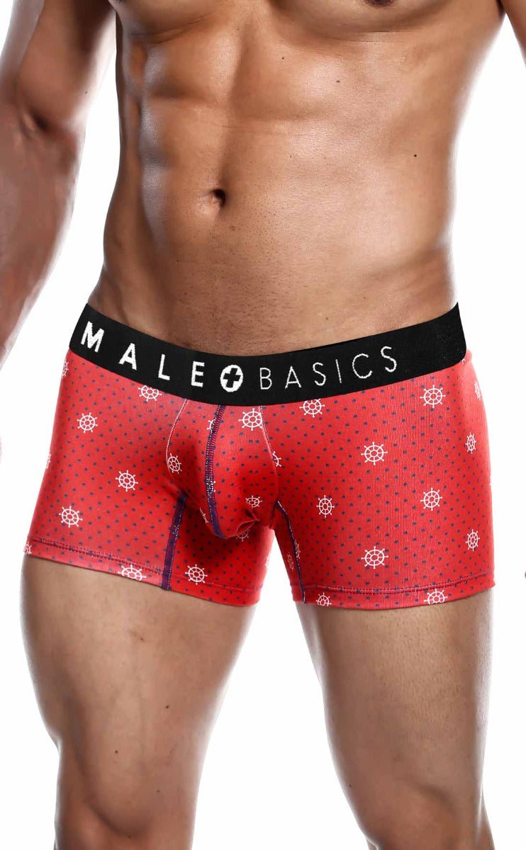 MaleBasics Men's 3-Pack Trunk Timon – Premium Moisture-Wicking Trunks with Supportive Pouch