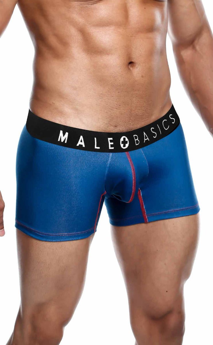MaleBasics Men's 3-Pack Trunk Timon – Premium Moisture-Wicking Trunks with Supportive Pouch