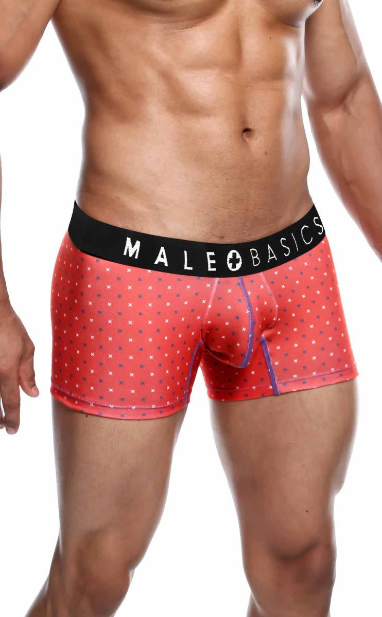 MaleBasics Men's 3-Pack Trunk Timon – Premium Moisture-Wicking Trunks with Supportive Pouch