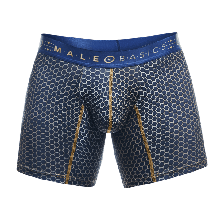 MaleBasics Men's Hipster Boxer Briefs – Low-Rise Mid-Thigh Supportive Underwear