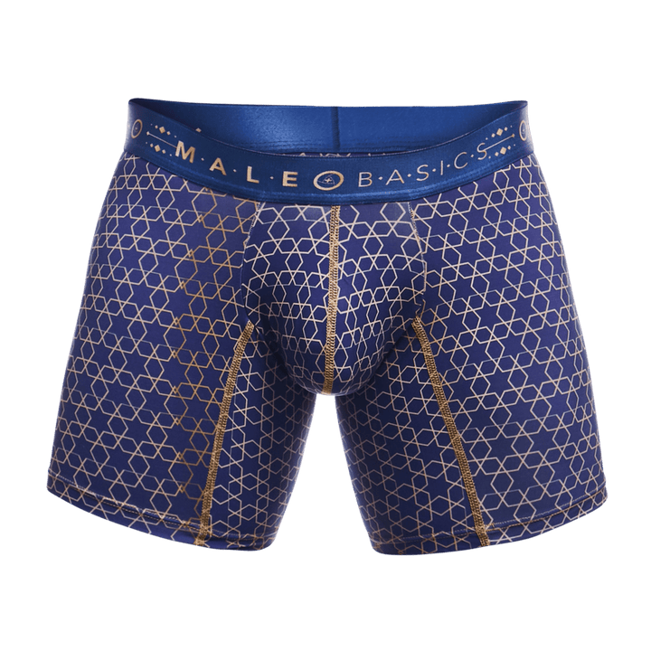MaleBasics Men's Hipster Boxer Briefs – Low-Rise Mid-Thigh Supportive Underwear