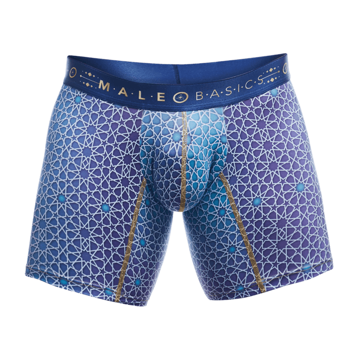 MaleBasics Men's Hipster Boxer Briefs – Low-Rise Mid-Thigh Supportive Underwear