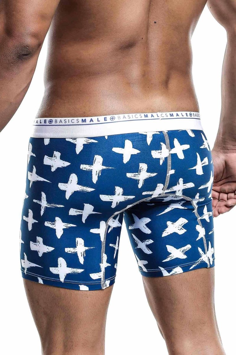 MaleBasics Santorini Hipster Boxer Briefs - Quick-Dry Performance Underwear