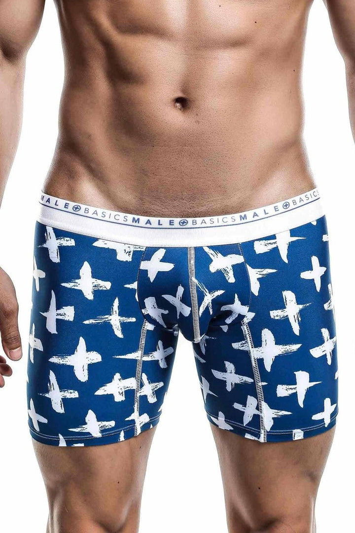 MaleBasics Santorini Hipster Boxer Briefs - Quick-Dry Performance Underwear