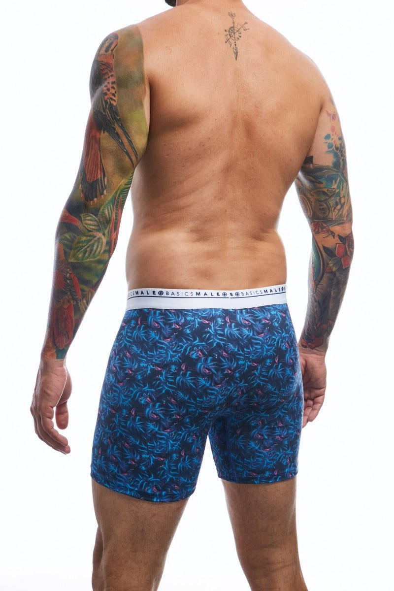 MaleBasics 3-Pack Marine Boxer Brief – Breathable Sublimated Viscose Men's Underwear
