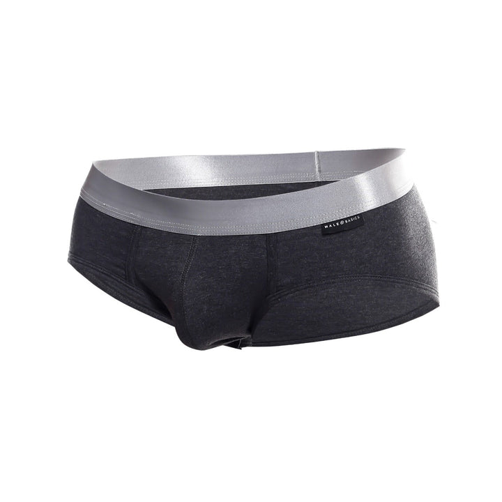 MaleBasics Brief Pima | Premium Charcoal Low-Rise Brief