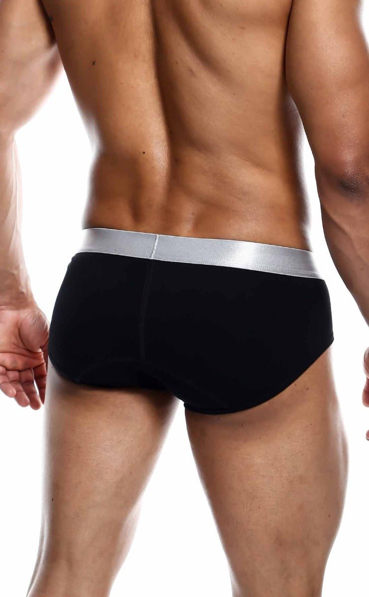 MaleBasics Brief Pima | Premium Charcoal Low-Rise Brief