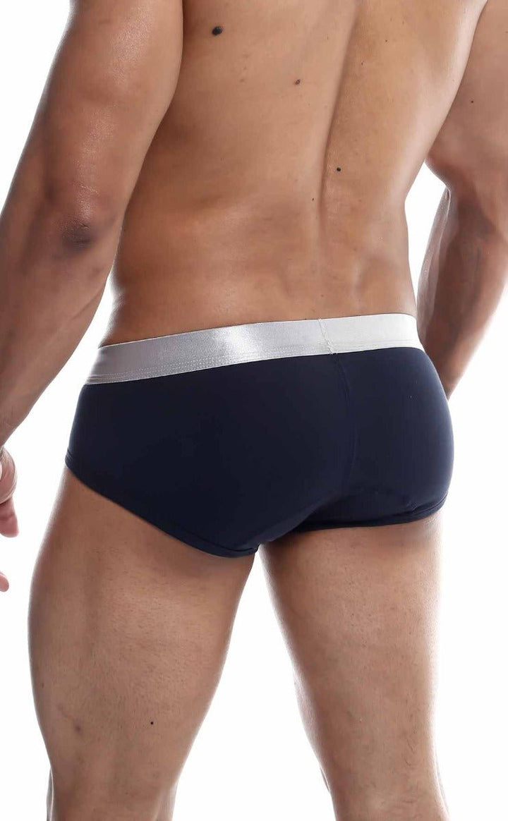 MaleBasics Brief Pima | Premium Charcoal Low-Rise Brief