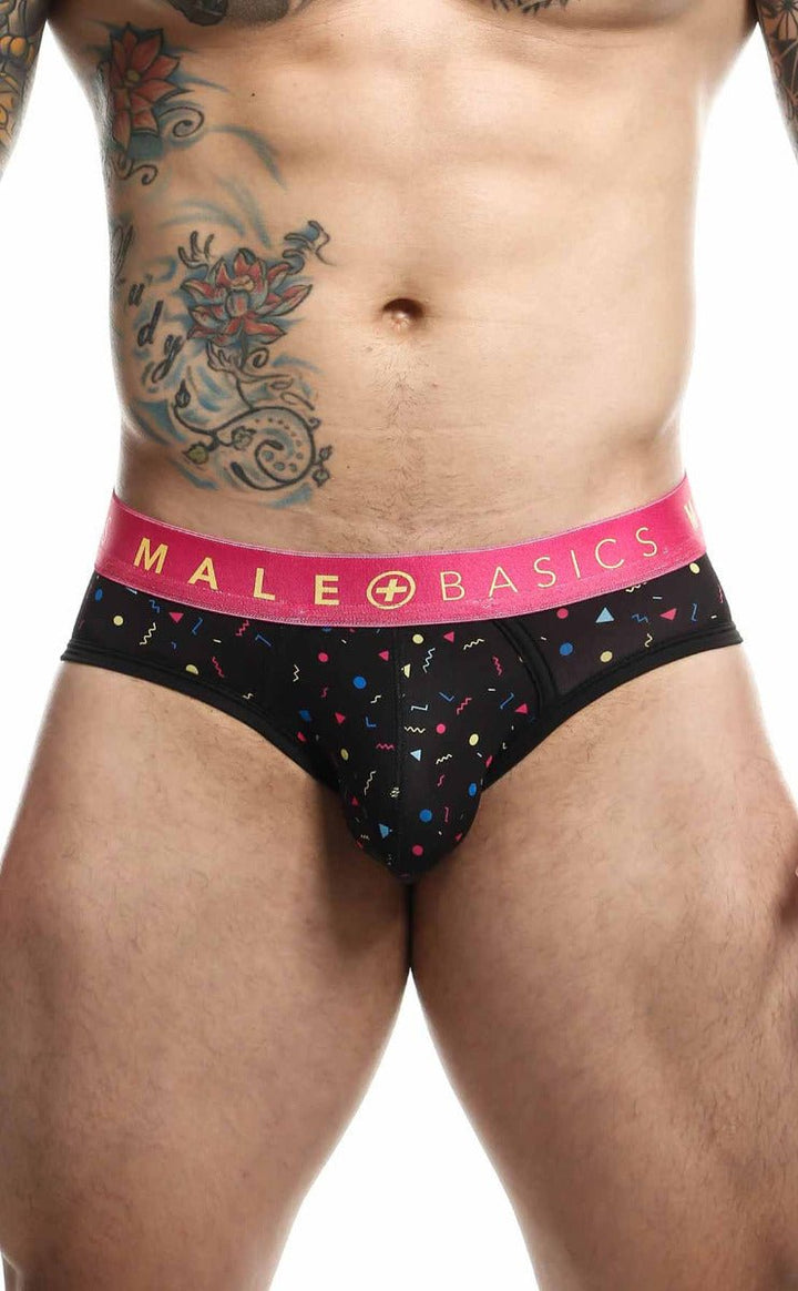 MaleBasics Men's Sexy Pouch Brief – Lightweight Support in Multi-Patterns (Final Sale)