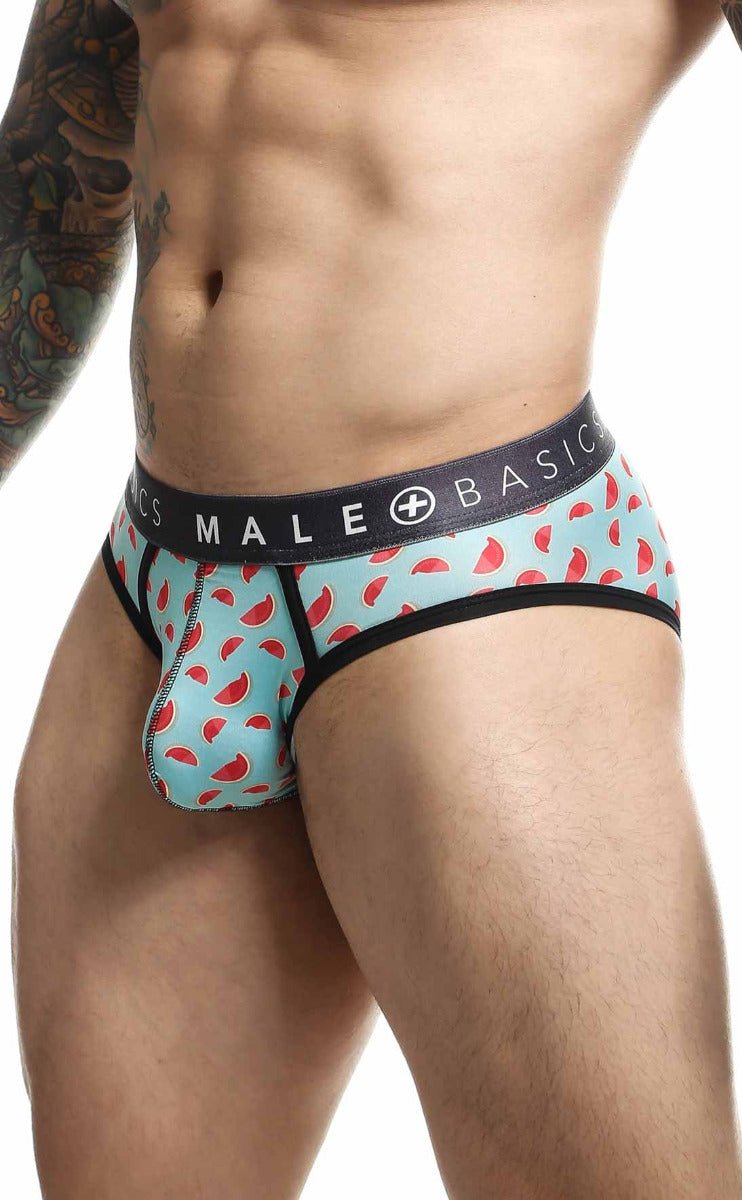 MaleBasics Men's Sexy Pouch Brief – Lightweight Support in Multi-Patterns (Final Sale)