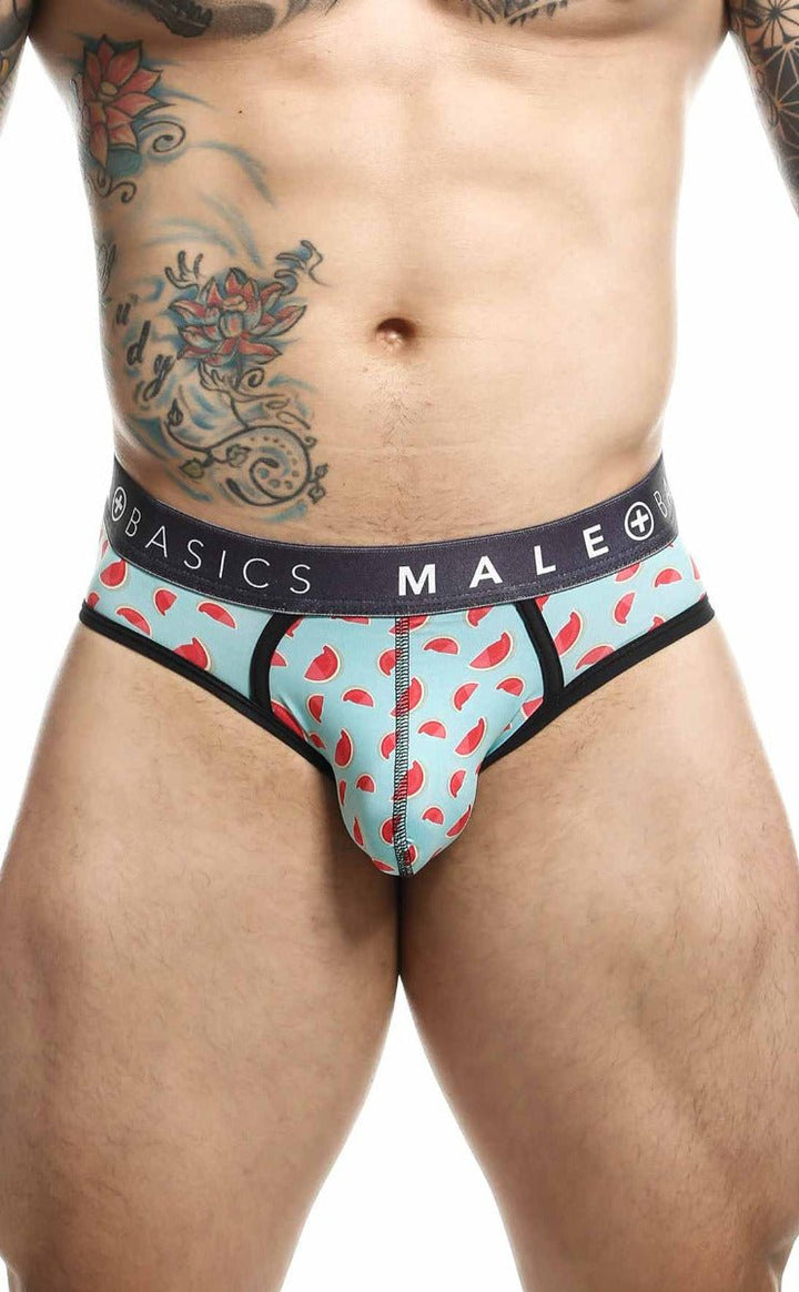 MaleBasics Men's Sexy Pouch Brief – Lightweight Support in Multi-Patterns (Final Sale)