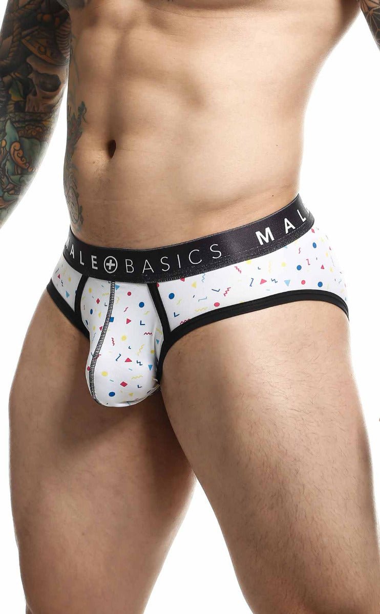 MaleBasics Men's Sexy Pouch Brief – Lightweight Support in Multi-Patterns (Final Sale)