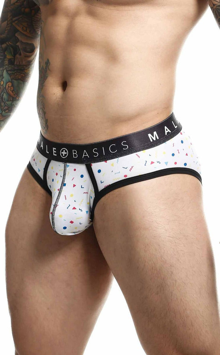 MaleBasics Men's Sexy Pouch Brief – Lightweight Support in Multi-Patterns (Final Sale)