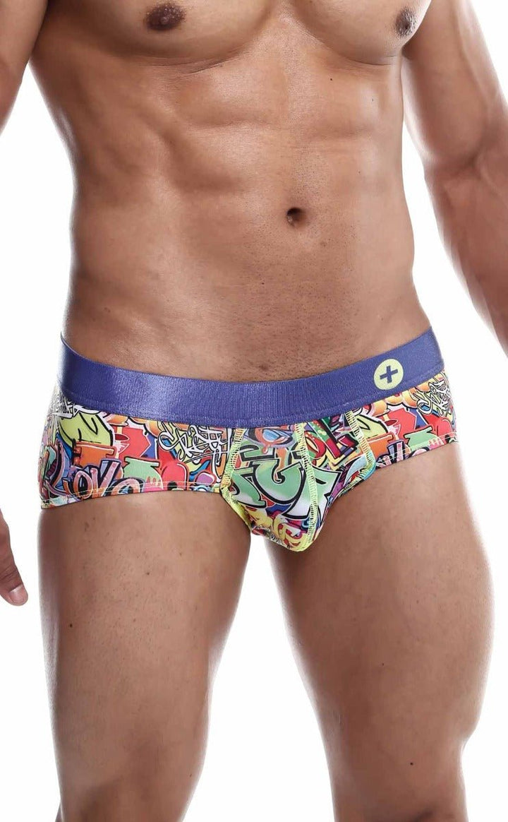 MaleBasics Hipster Brief Comics – Low-Rise Mid-Thigh Men’s Designer Underwear