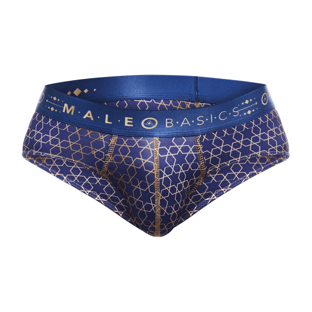MaleBasics Hipster Brief — Stellar Print | Low-Rise Men's Brief Underwear