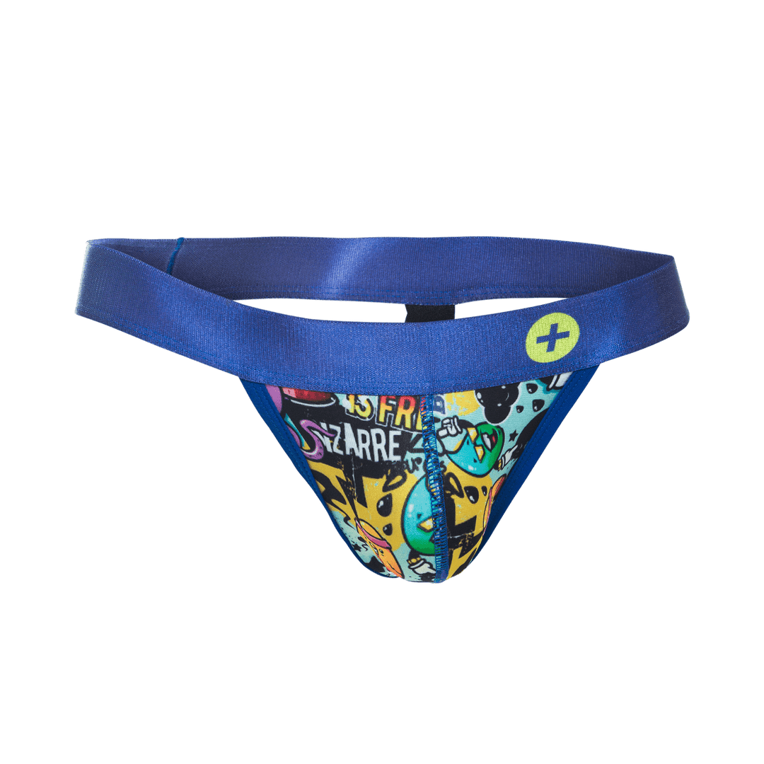 MaleBasics Hipster Jockstrap Comics – Low-Cut Microfiber Men's Athletic Supporter