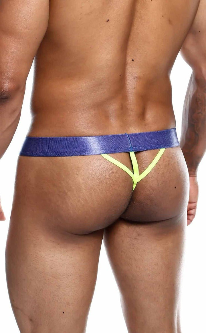 MaleBasics Hipster Thong for Men – Low Rise Seamless Pouch Underwear with Fun Comic Prints