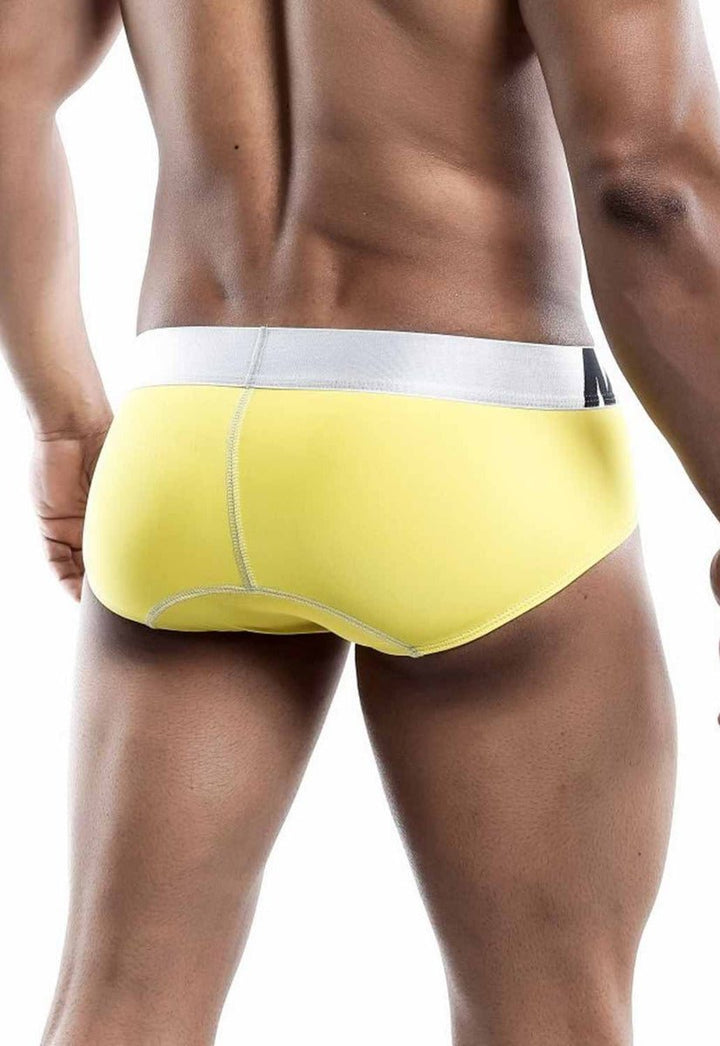 MaleBasics Men's Mesh Briefs – Breathable Athletic Low Rise Underwear with Supportive Pouch