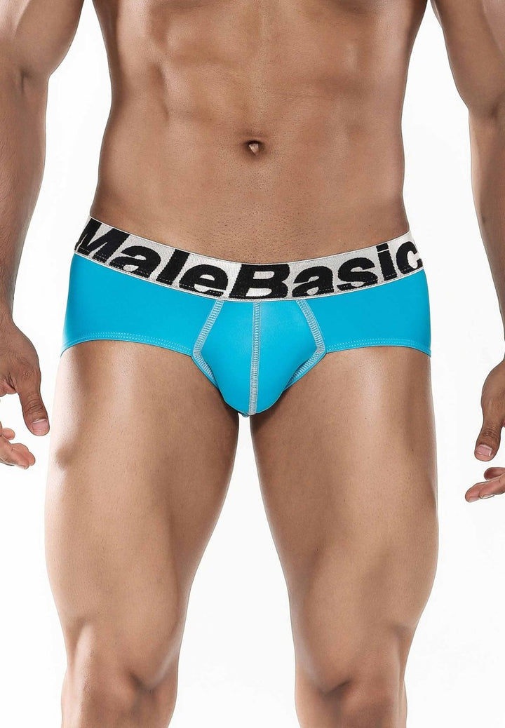 MaleBasics Men's Mesh Briefs – Breathable Athletic Low Rise Underwear with Supportive Pouch
