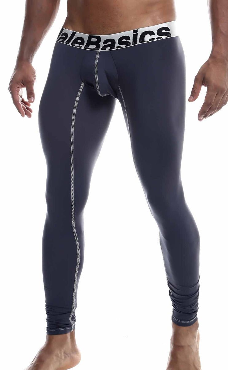 MaleBasics Microfiber LongJohn – Moisture-Wicking Thermal Base Layer for Men