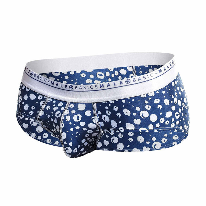 Malebasics Hipster Briefs for Men - Paros Print Low Rise Underwear