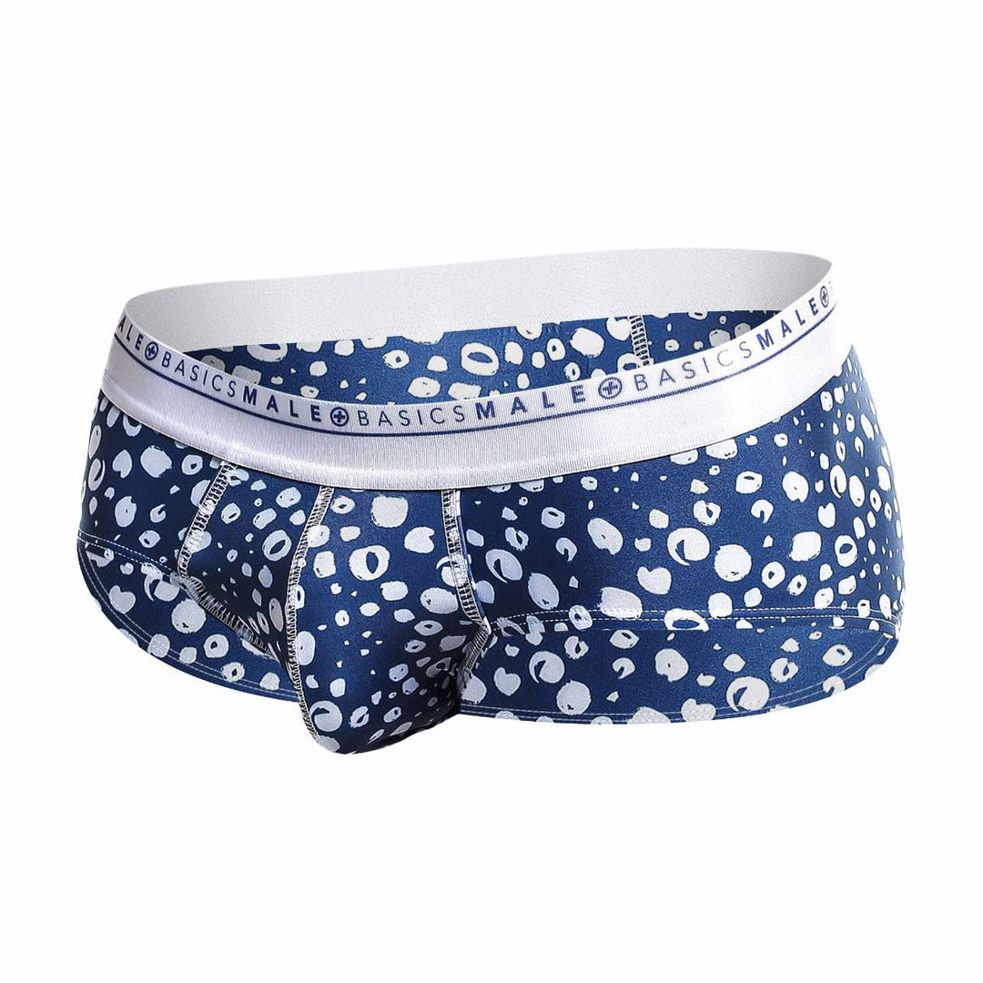 Malebasics Hipster Briefs for Men - Paros Print Low Rise Underwear