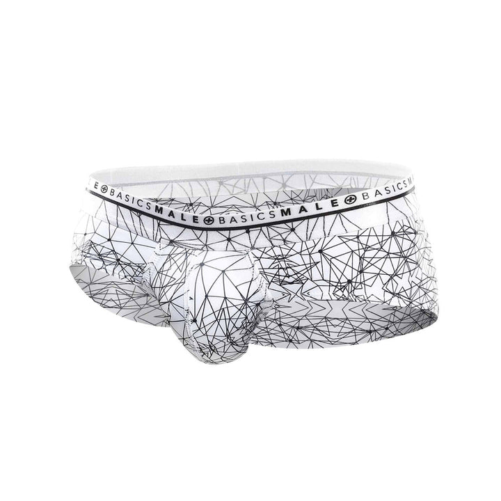 Malebasics Men’s Hipster Briefs - Spider Web Print Comfort Fit