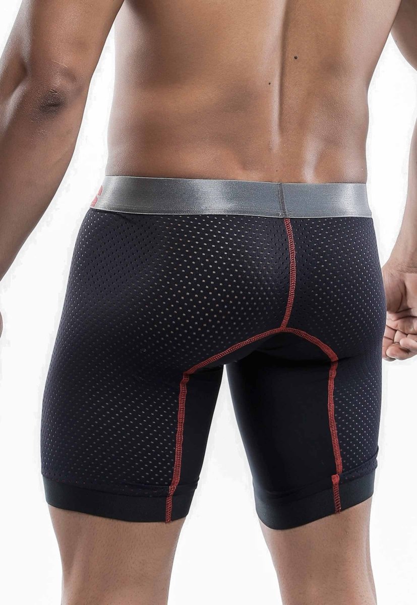 MaleBasics Men's Performance Titanium +Fit Athletic Boxer – Anti-Chafe HIIT & CrossFit Underwear