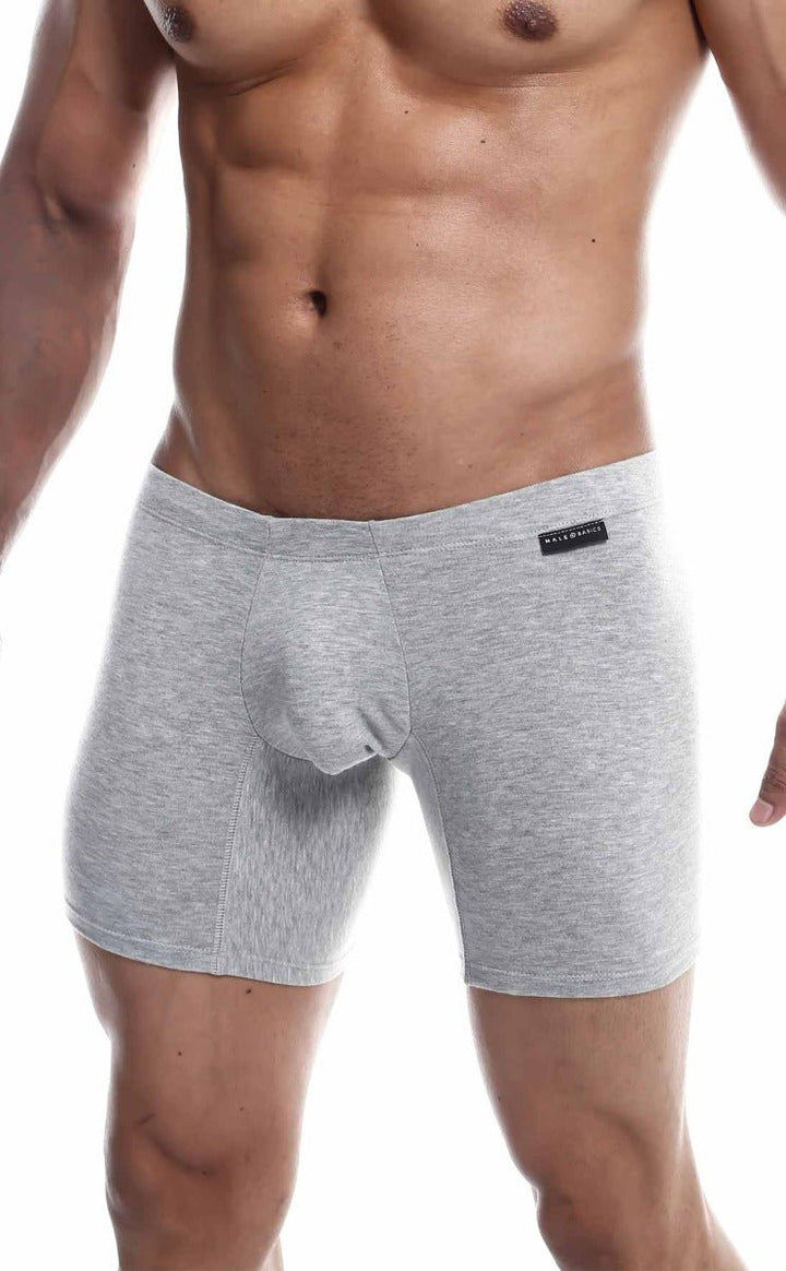 MaleBasics Silver+ Boxer Brief – Premium Pima Cotton-Rich Men's Underwear