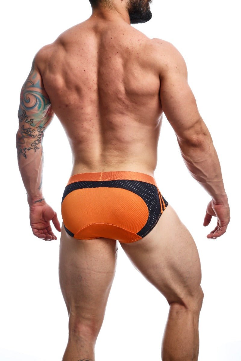 MaleBasics Men’s Dotted Boxer Briefs - Soft Cotton Stretch Underwear