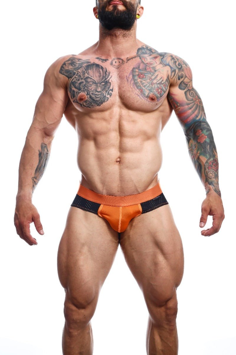 MaleBasics Men’s Dotted Boxer Briefs - Soft Cotton Stretch Underwear