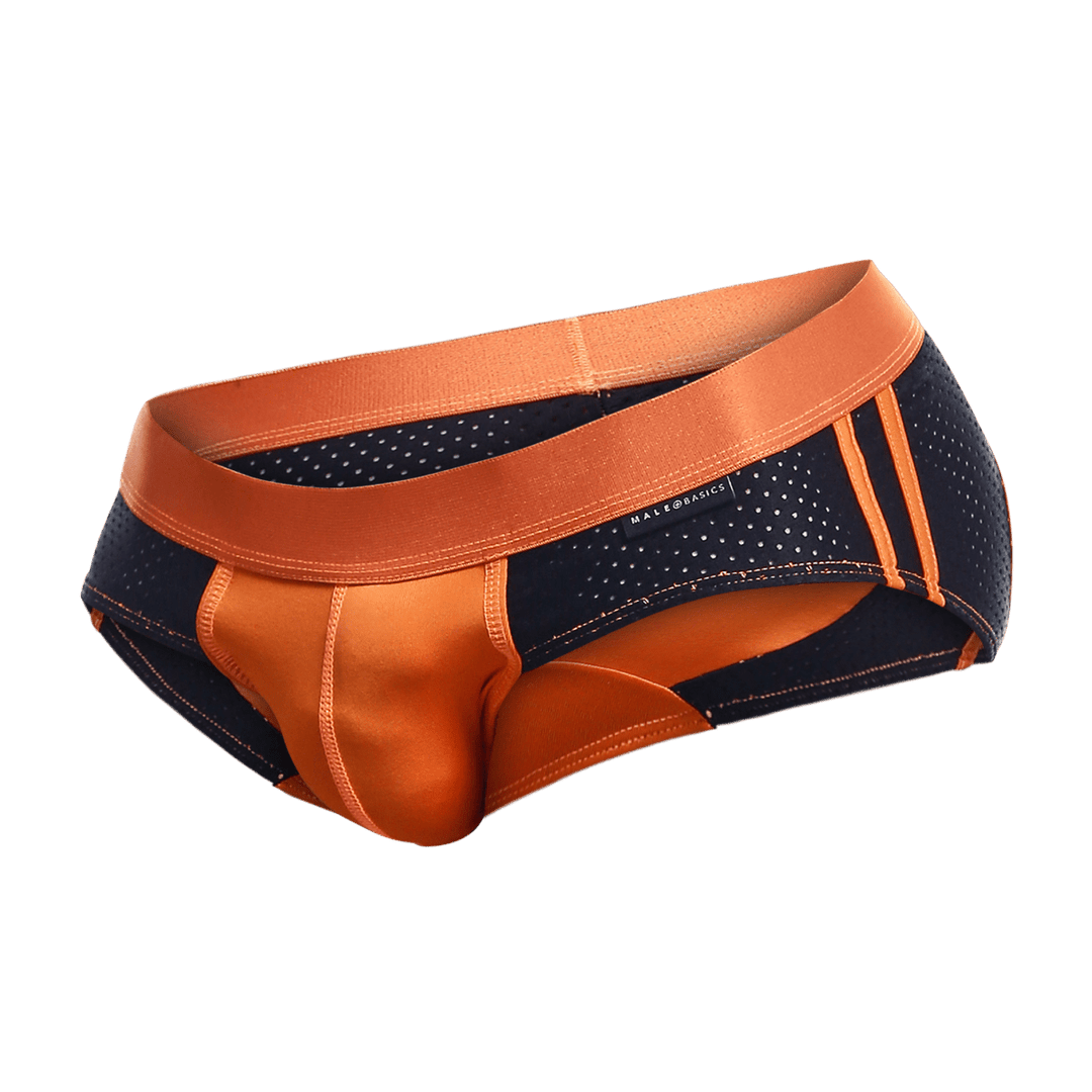 MaleBasics Men’s Dotted Boxer Briefs - Soft Cotton Stretch Underwear
