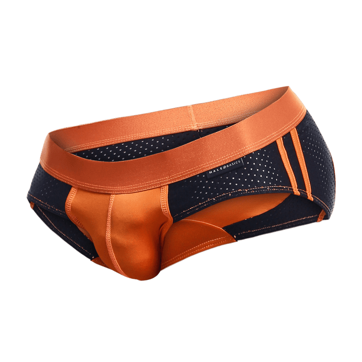 MaleBasics Men’s Dotted Boxer Briefs - Soft Cotton Stretch Underwear