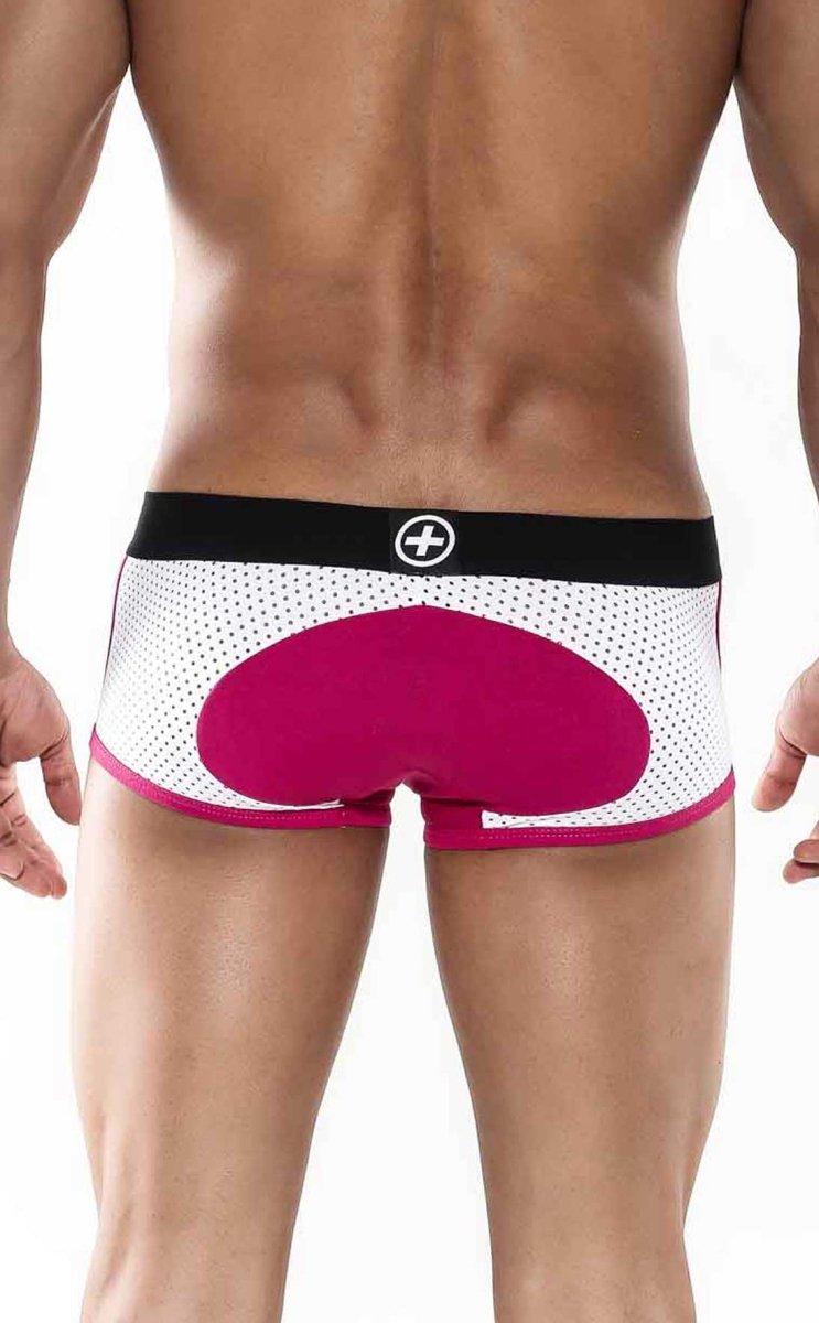 MaleBasics Spot New Sexier Trunk – Bold Pink Athletic Fit Men's Underwear