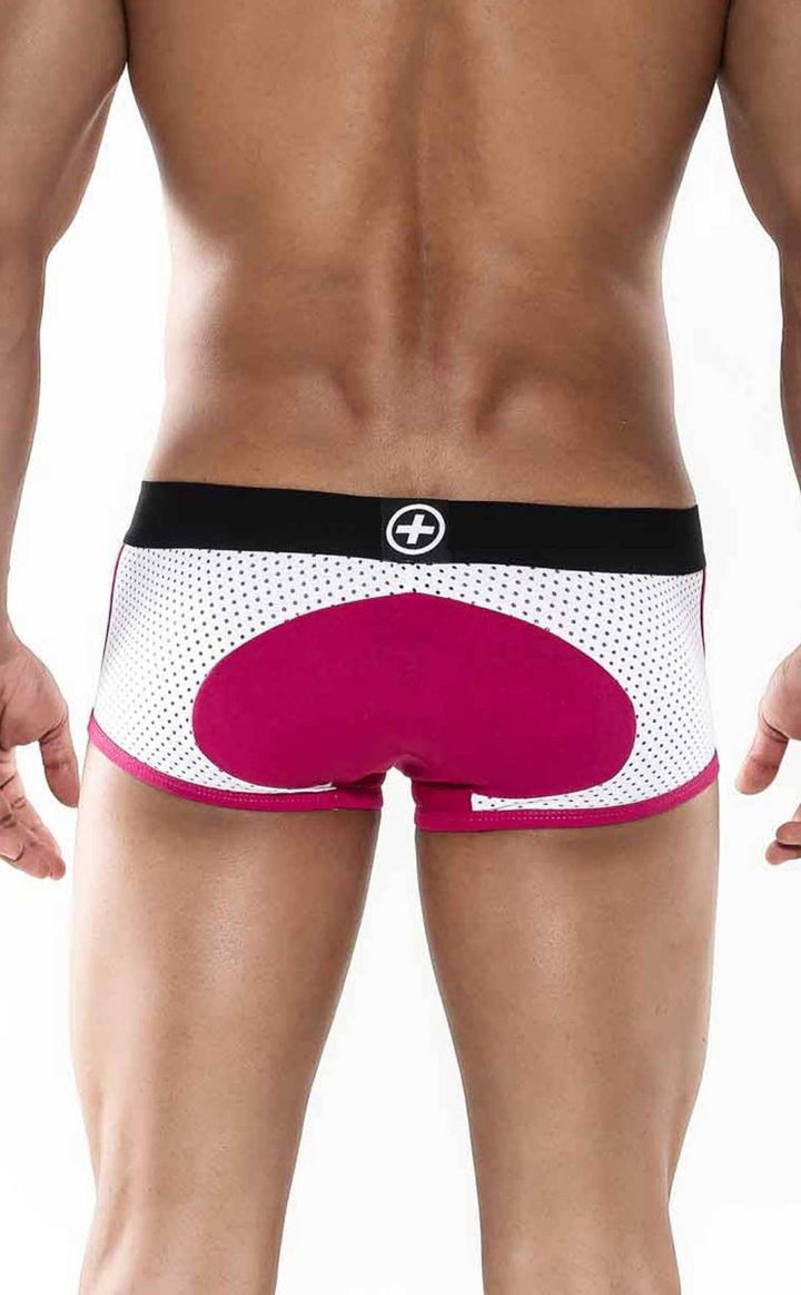 MaleBasics Spot New Sexier Trunk – Bold Pink Athletic Fit Men's Underwear