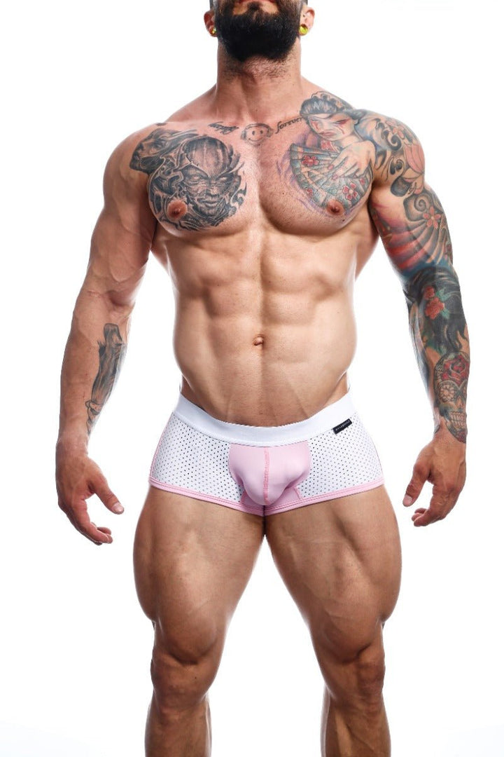 MaleBasics Spot New Sexier Trunk – Bold Pink Athletic Fit Men's Underwear