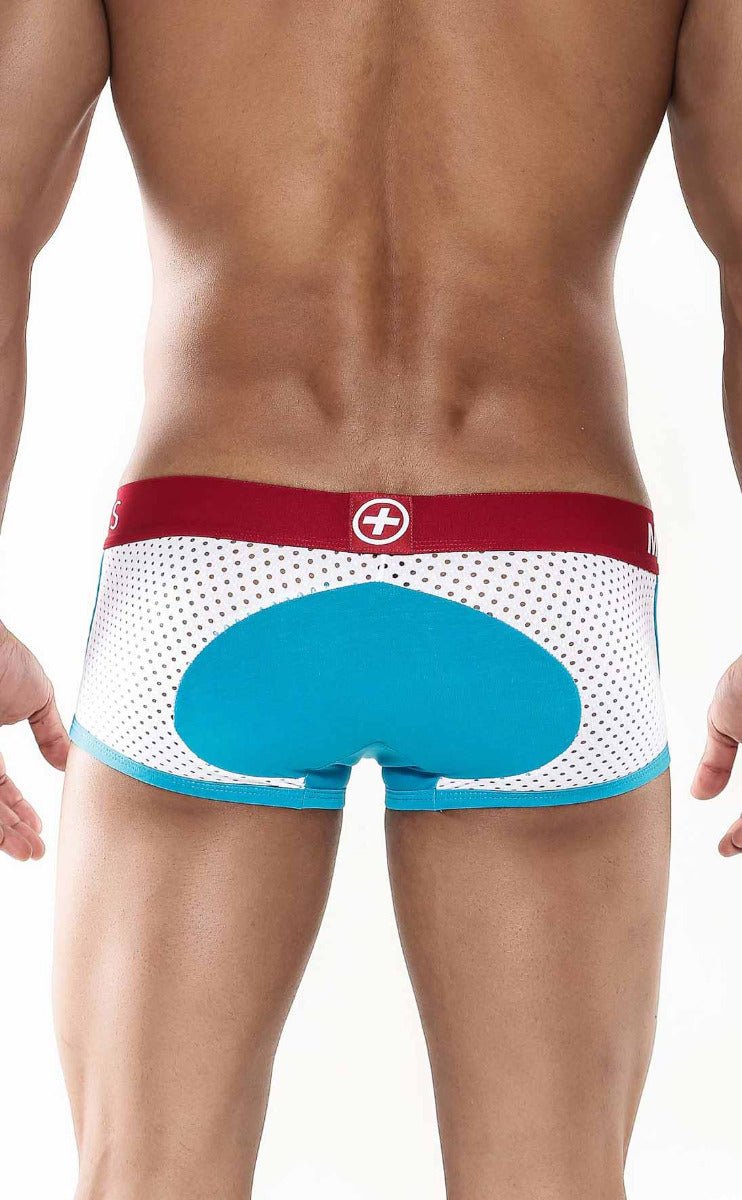 MaleBasics Turquoise Contour Trunk - Sexy Low-Rise Men's Underwear