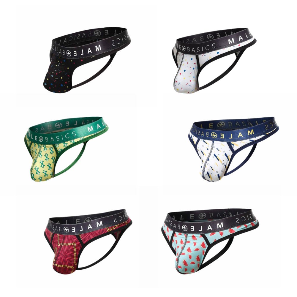 MaleBasics Men's Sexy Pouch Thong – Supportive High-Performance Stretch Underwear