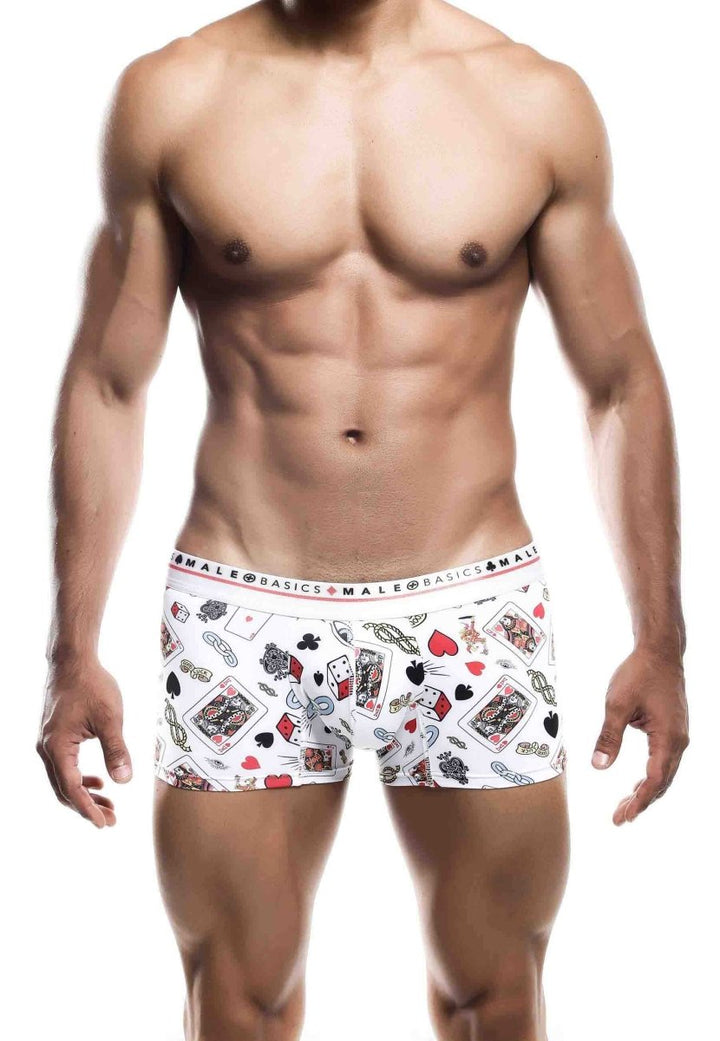 Malebasics Hipster Trunks - Poker & New York Prints