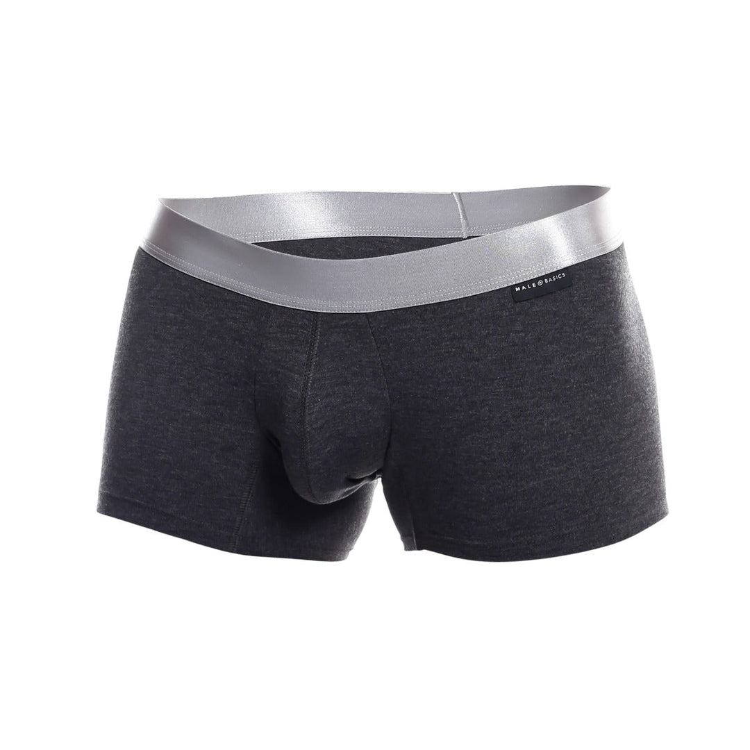 MaleBasics Men's Pima Cotton Trunk – Ultra-Soft Low-Rise Breathable Trunks