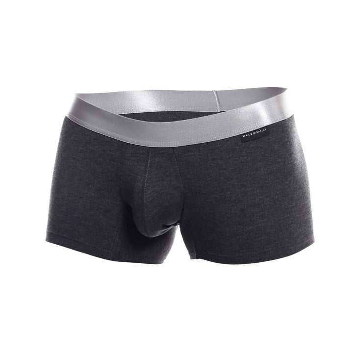 MaleBasics Men's Pima Cotton Trunk – Ultra-Soft Low-Rise Breathable Trunks