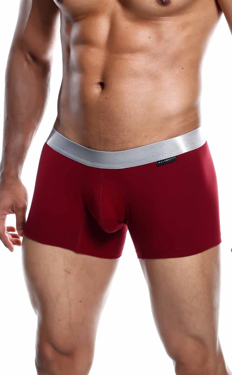 MaleBasics Men's Pima Cotton Trunk – Ultra-Soft Low-Rise Breathable Trunks