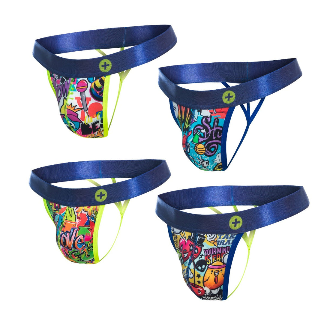 MaleBasics Hipster Thong Comics Men's Thong – men's thongs