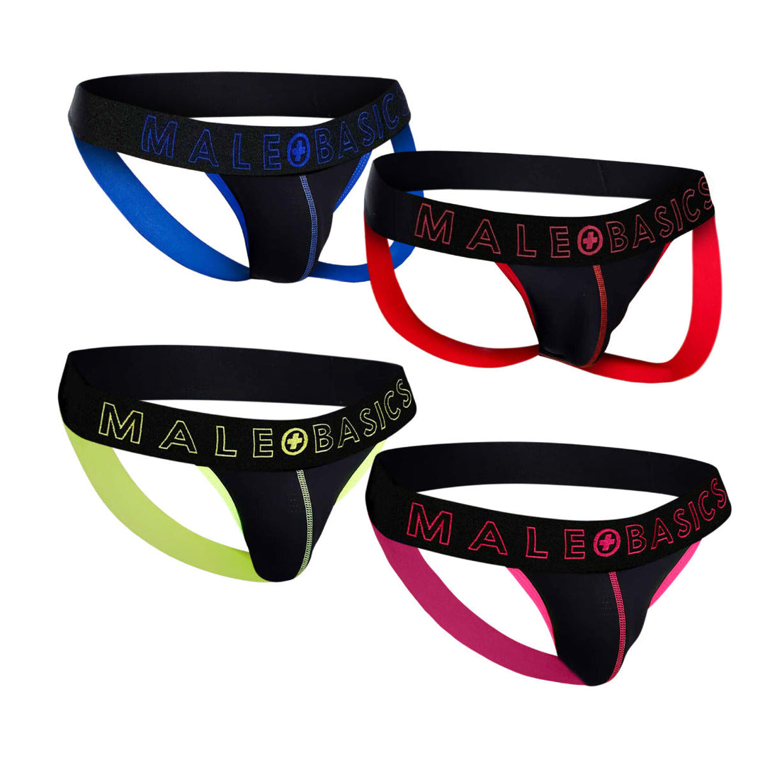 MaleBasics Neon Jockstrap Men's Jockstrap – men's jockstraps